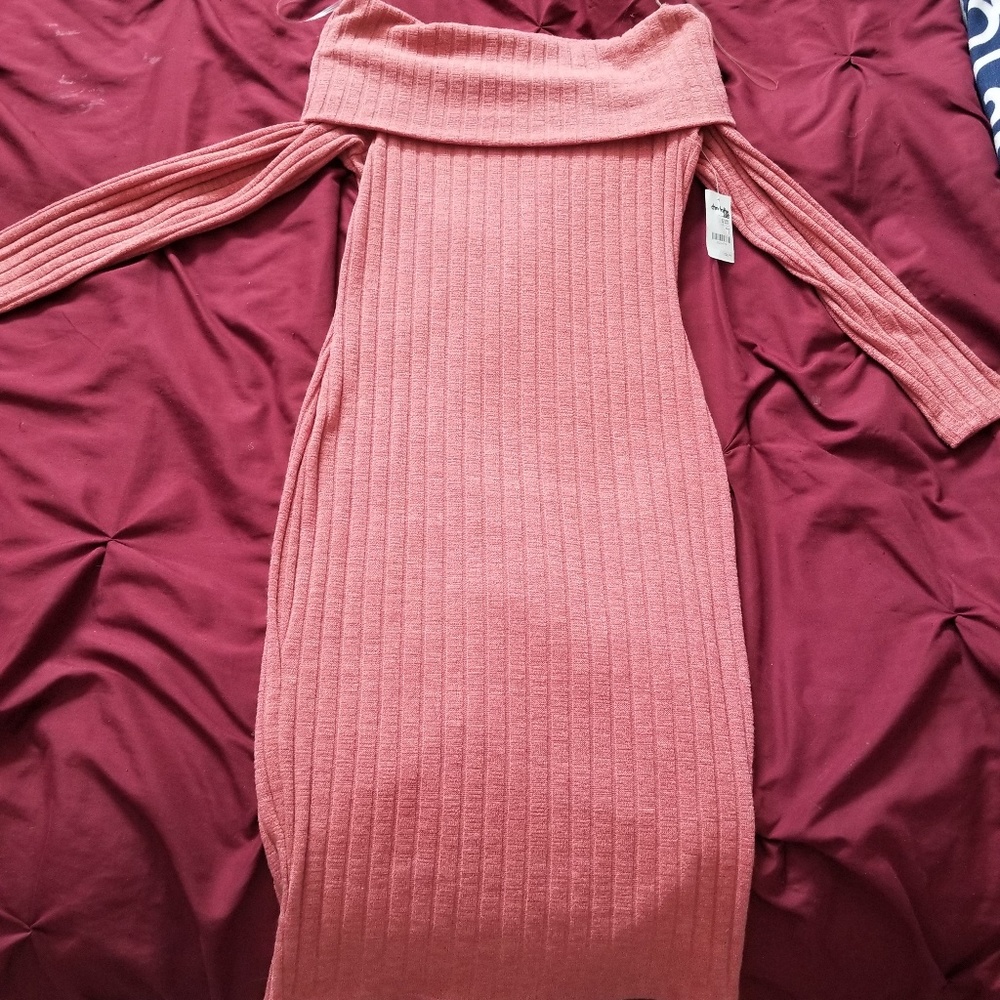 Fitted Sweater dress